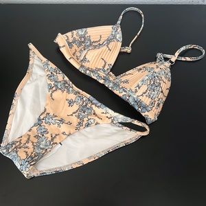 NWT Zimmerman Porcelain bikini set